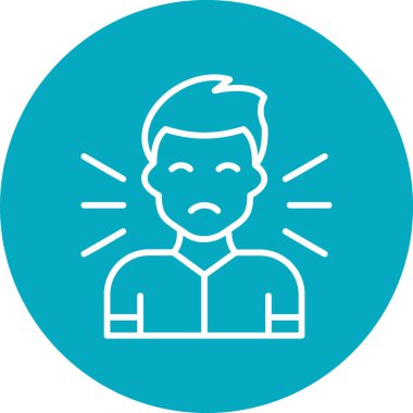 İnsan simgesinin vektör illüstrasyonu