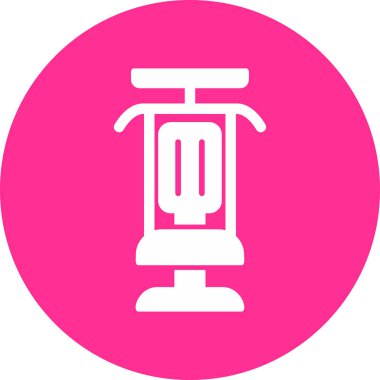 Spor makinesi modern simge, vektör illüstrasyonu