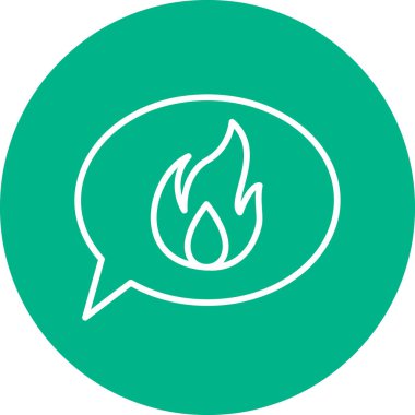 ileti ikonu vektör illüstrasyonu