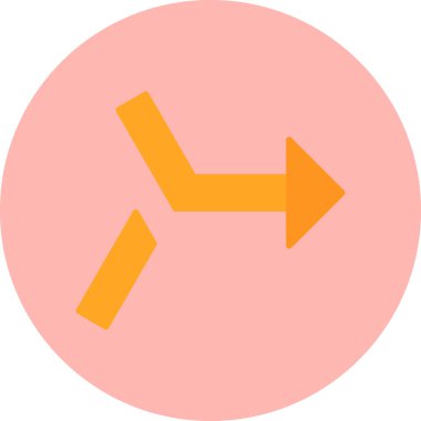 ok simgesinin vektör illüstrasyonu