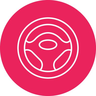 Direksiyon modern simgesi, vektör illüstrasyonu 