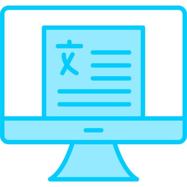 Dilbilim modern simgesi, vektör illüstrasyonu\\