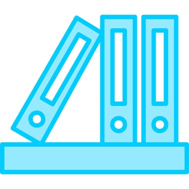 ofis dizinleri ikon vektör illüstrasyonu