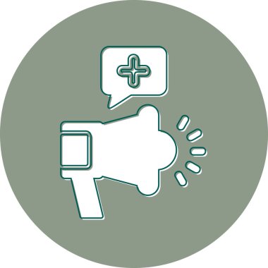 Basit bir simgenin vektör illüstrasyonu