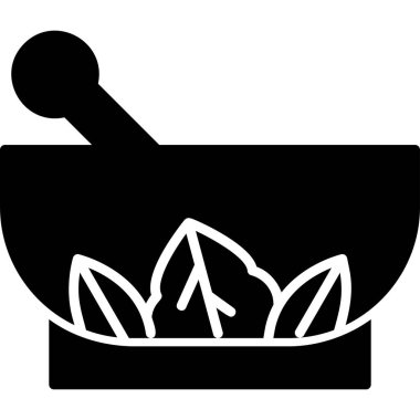 Bitkisel ağ simgesi basit illüstrasyon