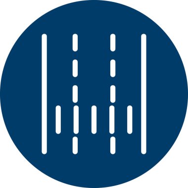 Lane modern simgesi, vektör çizimi\\