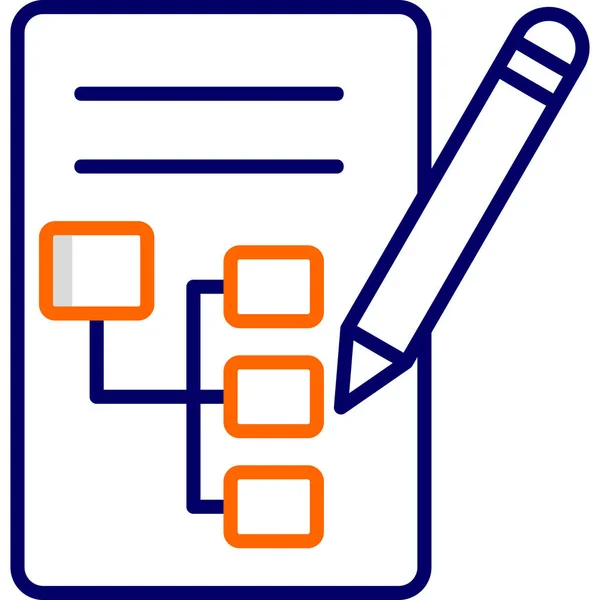 Kalem. Web simgesi basit tasarım