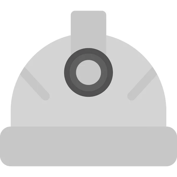 Шлем Инженера Иконка Веб Простой Дизайн — стоковый вектор