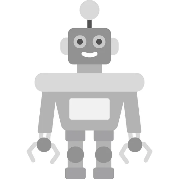Icono Robot Ilustración Vectorial — Archivo Imágenes Vectoriales