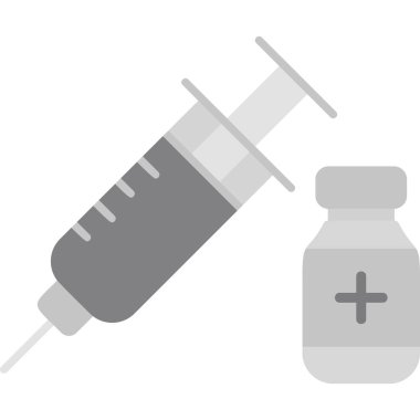 İnsülin. Web simgesi basit illüstrasyon