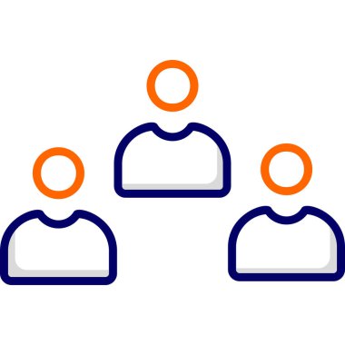 Aday modern simge, vektör illüstrasyonu