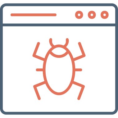 vector illustration of abstract website