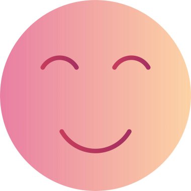 yüz simgesi, vektör illüstrasyonu