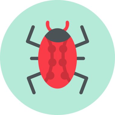 Hata modern simgesi, vektör illüstrasyonu 