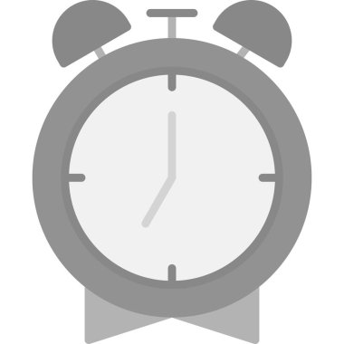 Alarm Saati zamanı, akıllı telefon aygıtının dijital illüstrasyonu 