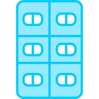 hap ikonu vektör illüstrasyonu