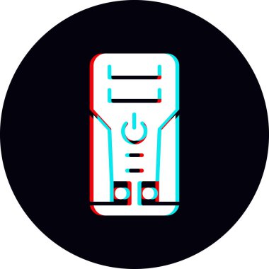CPU icon, vector illustration simple design