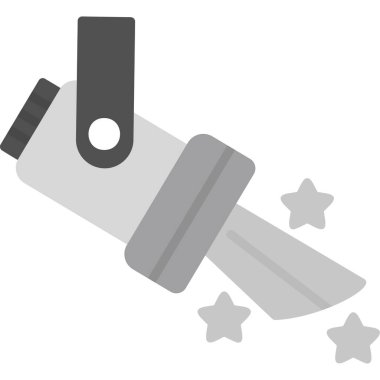 Spotlight simgesinin vektör illüstrasyonu