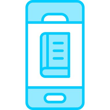 Telefon simgesinin vektör illüstrasyonu