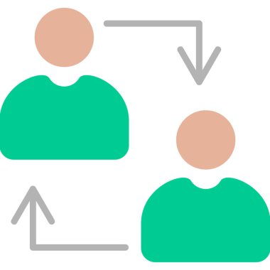 kullanıcı. Web simgesi basit illüstrasyon