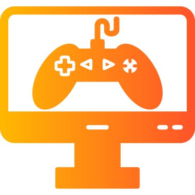 Online oyun simge vektör çizim