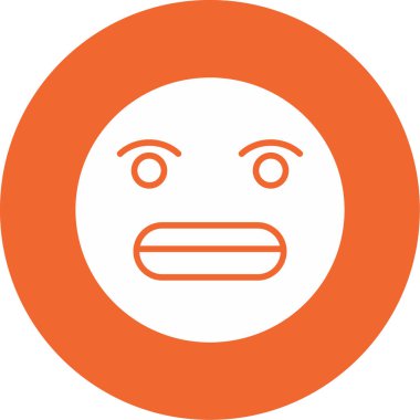 emoji. Web simgesi basit illüstrasyon