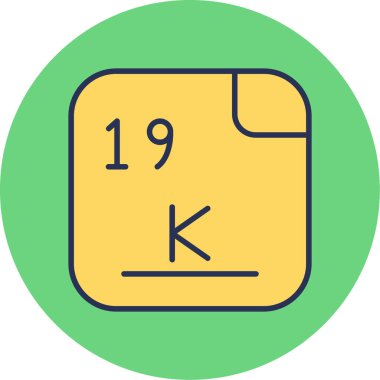 Potasyum, K (Neo-Latin kalyum) sembolü ve atom numarası 19 olan kimyasal elementtir. Potasyum, az bir güçle bıçaklanabilecek kadar yumuşak gümüş beyazı bir metaldir. Vektör simgesi