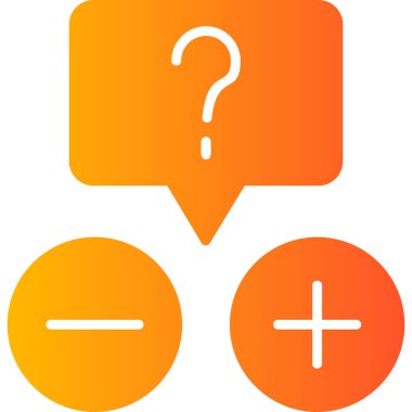 Karar verme. Basit illüstrasyon