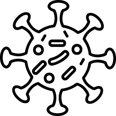 Virus icon modern vector illustration 