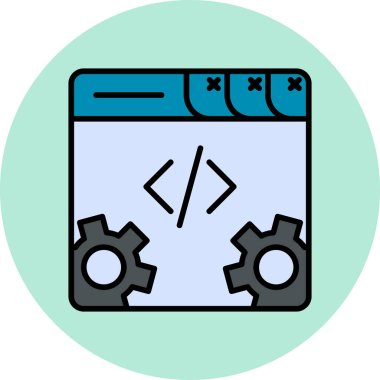 Morina optimizasyon simgesi, modern tasarım illüstrasyonu