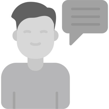 Konuşma balonu olan çocuk avatarı, Konuşma konsepti