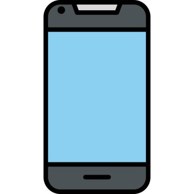 Smartphone Simgesi, vektör illüstrasyonu