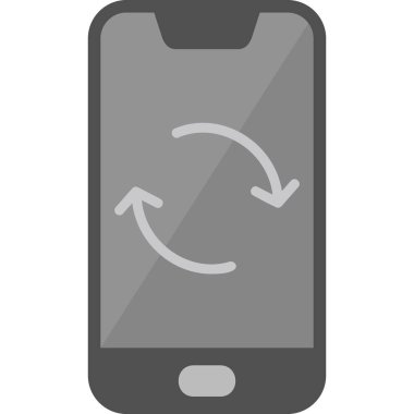 Smartphone Simgesi, vektör illüstrasyonu