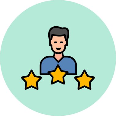 Yetenekler. Web simgesi vektör illüstrasyonu