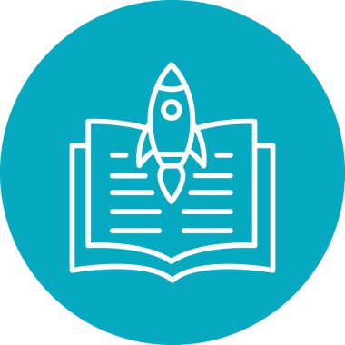 Science Fiction  icon vector illustration