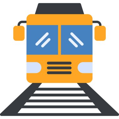 Train modern vector icon illustration