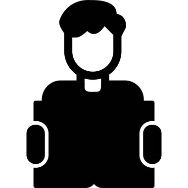 Simge vektör illüstrasyonu öğreniliyor