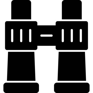 Dürbünler modern simge vektör çizimi