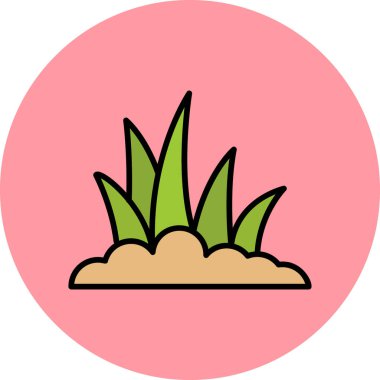Grass. web icon vector illustration