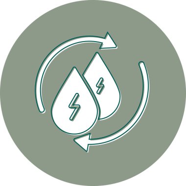 Water Energy, Drops, Ecology and Nature concept