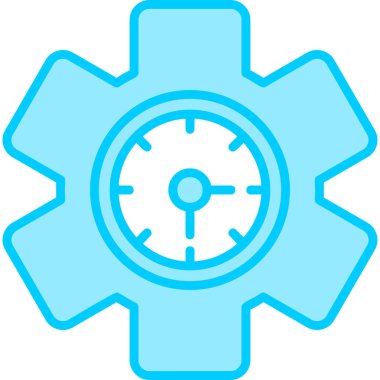 Teçhizat Web simgesi basit illüstrasyon