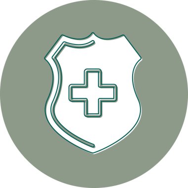 vector Medical Insurance icon, illustration