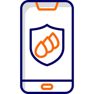 Waterproof phone screen logo sign 