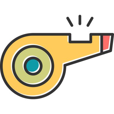 Whistle icon modern vector illustration