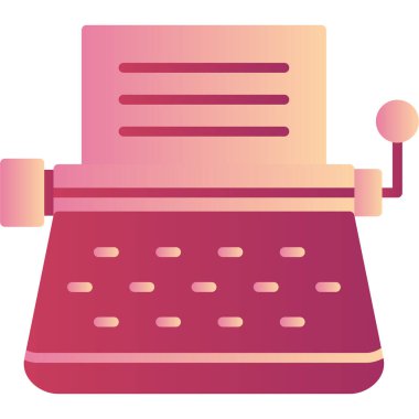 Edebiyat web simgesi vektör illüstrasyonu