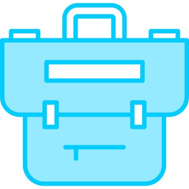 Portföy. Web simgesi basit illüstrasyon