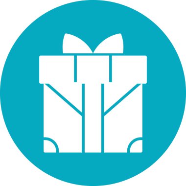 Gift Box. web icon simple design