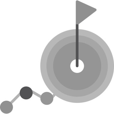 Hedef, Kullanıcı logosu, web sayfası için basit simge 