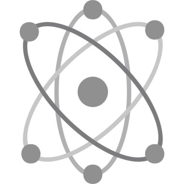 Atom icon modern vector illustration