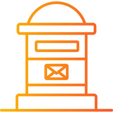 Simge vektör illüstrasyonunu gönder